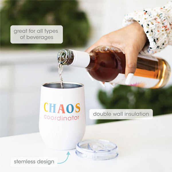 Chaos Coordinator Wine Tumbler