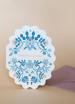 FOLK CONGRATULATIONS | greeting card