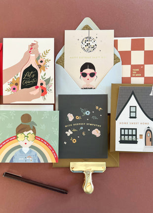 Home Sweet Home die-cut folded Greeting Card
