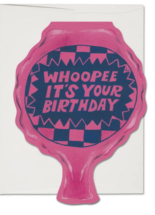 Whoopee Cushion birthday greeting card