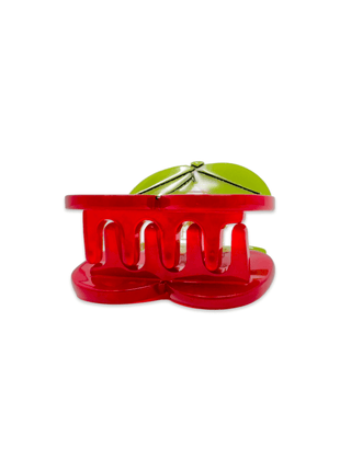 Mini Maraschino Cherries Hair Claw Clip