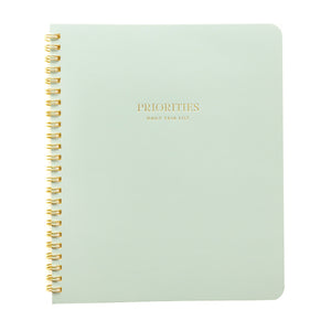 Priorities Notebook, Green