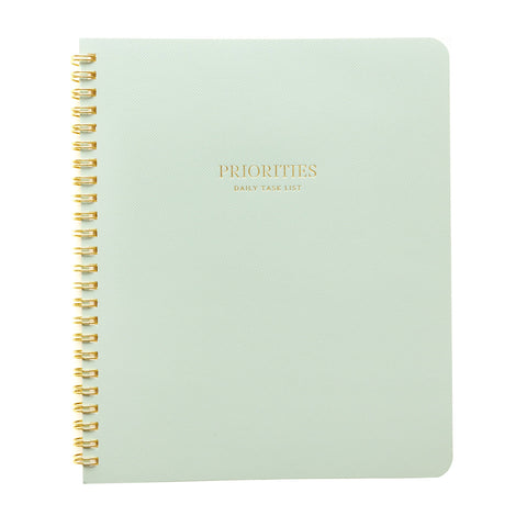 Priorities Notebook, Green