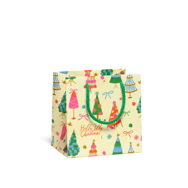 Holly Jolly Trees gift bag