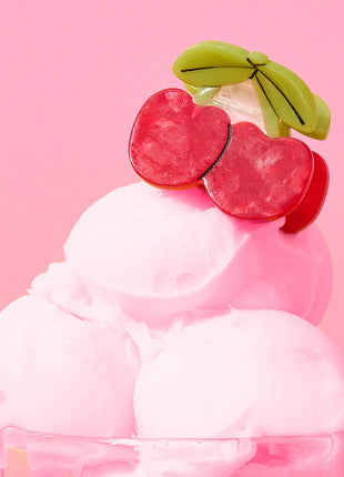 Mini Maraschino Cherries Hair Claw Clip