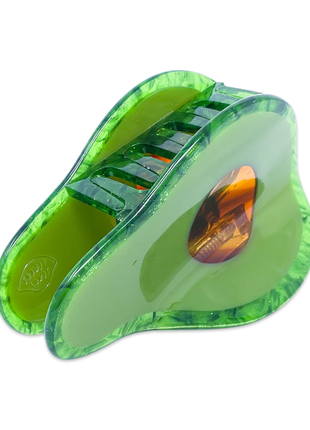 Midi Avocado Hair Claw Clip