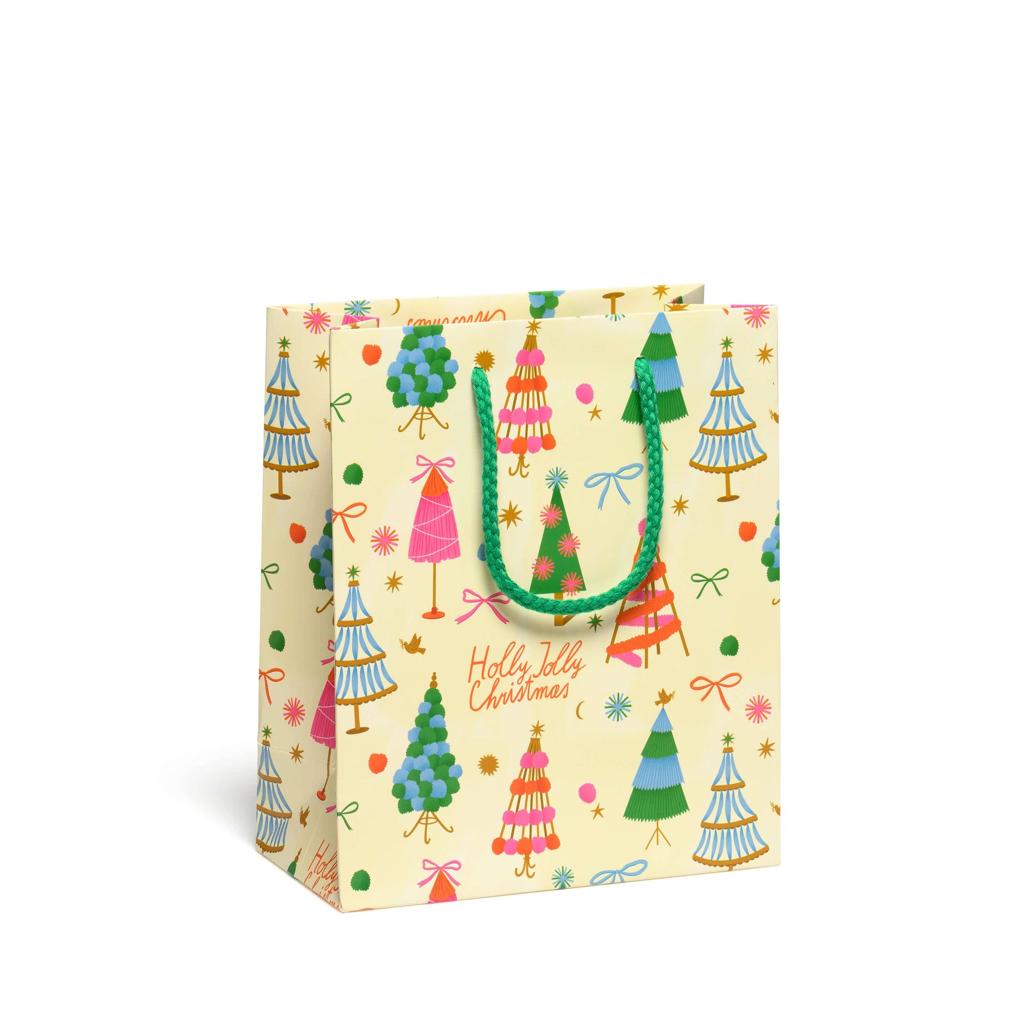 Holly Jolly Trees gift bag