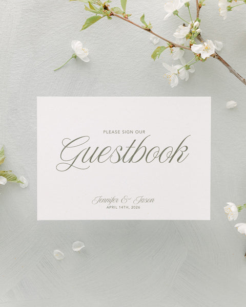 Wedding Guestbook Sign