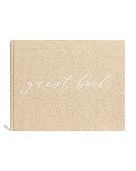 Wedding Linen Guest Book