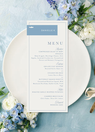 Classic Menu Cards