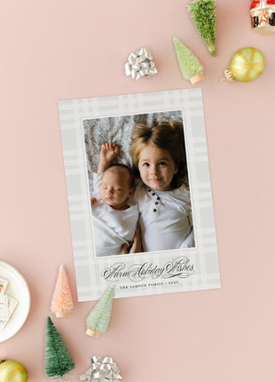 Warm Holiday Wishes - Blue