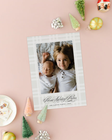 Warm Holiday Wishes - Grey