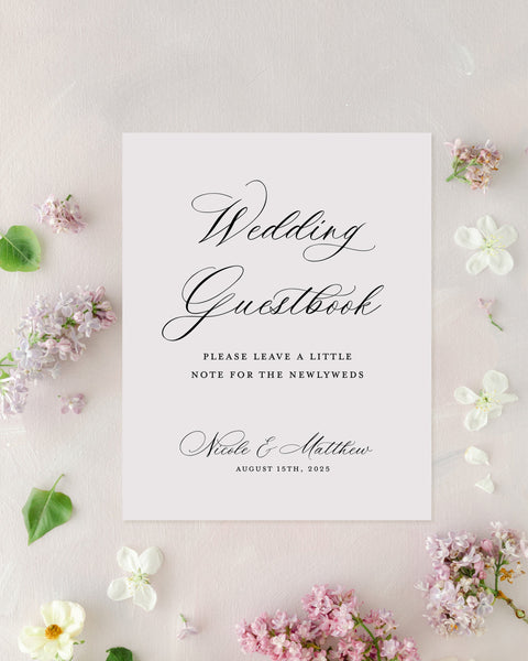 Wedding Guestbook Sign