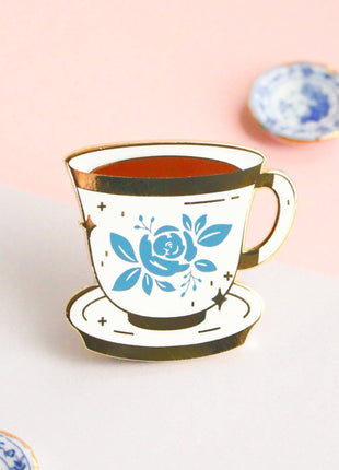 Teacup Enamel Pin