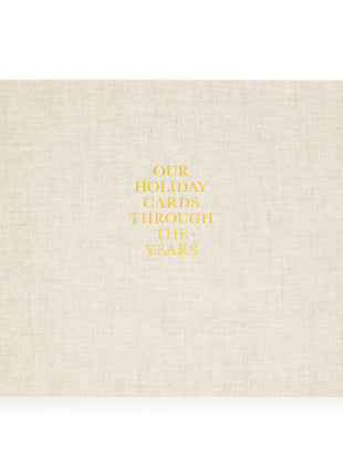 Holiday Card Book