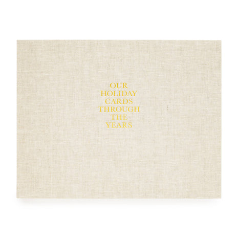 Holiday Card Book