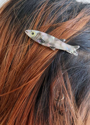 Sardine Alligator Hair Clip Set