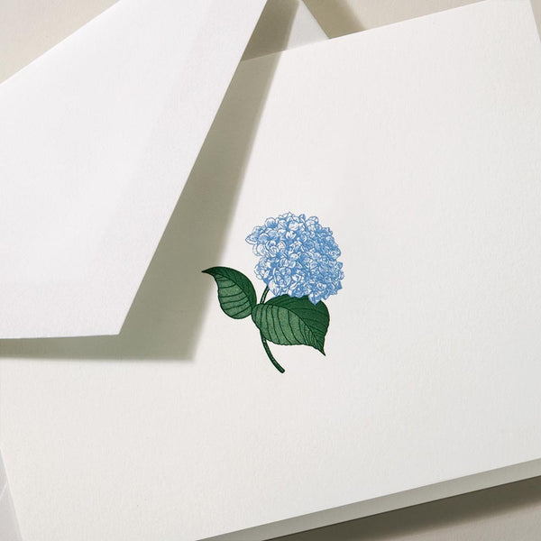 Blue Hydrangea Note - Boxed Notecard Set