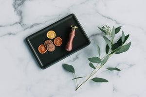 Leaf Sprig Wax Seal Stamp Kit