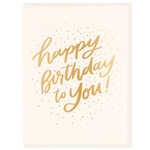 Birthday Burst - Foil Card