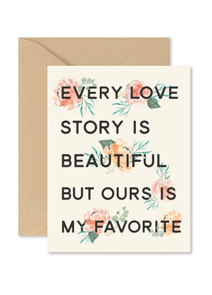 Every Love Story Greeting Card