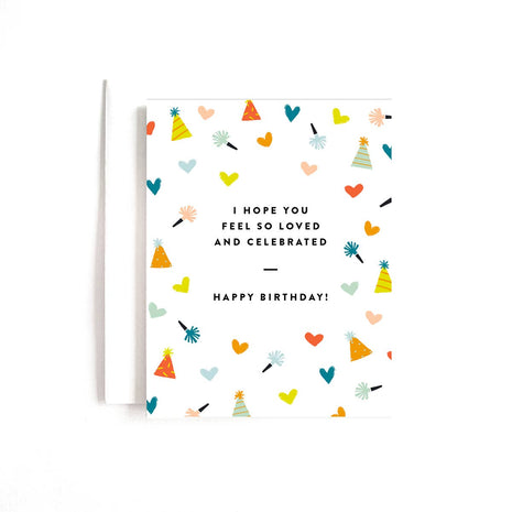 Loved & Celebrated Birthday Card