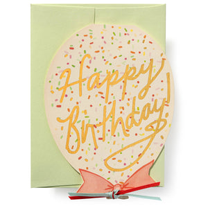 Happy Birthday Balloon Greeting Card