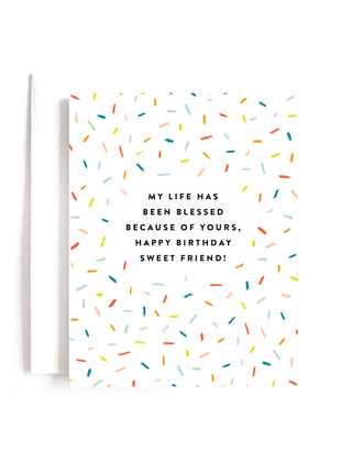 Blessed Birthday Card