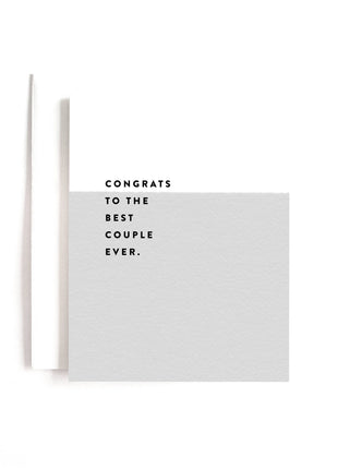 Best Couple Ever Card