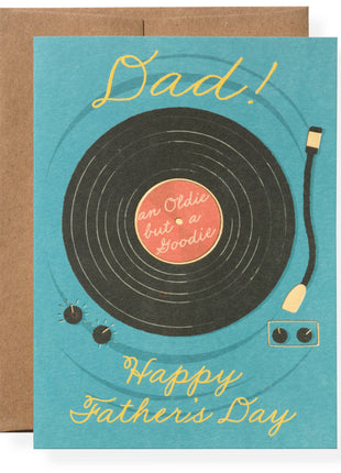 Record Greeting Card