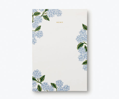 Hydrangea Memo Notepad