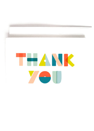 Thank You Shapes Card