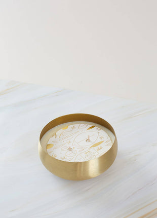 Candlefish No. 70 Small Gold Bowl Candle 14 oz