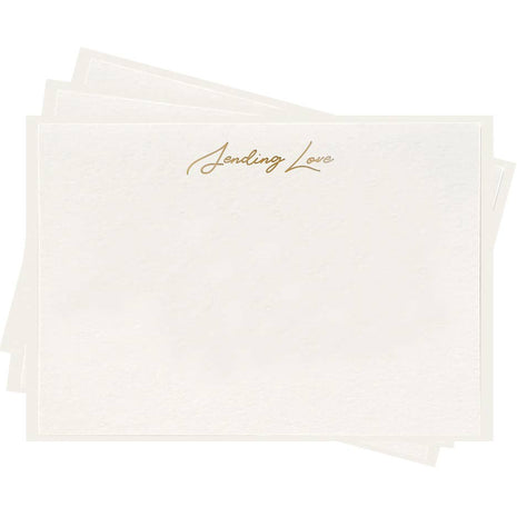 Sending Love - Fancy Flat Notes