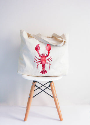 Red Lobster XL Tote Bag