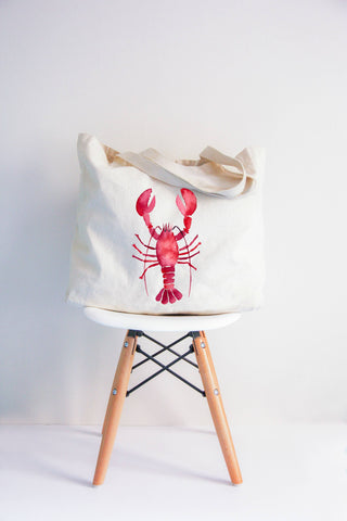Red Lobster XL Tote Bag